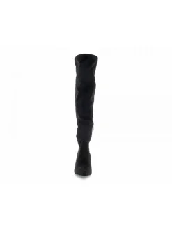 Steve Madden Boot Evermore Black In Black Suede Leather^Women Boots