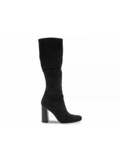 Steve Madden Boot Forified Black Microsuede In Black Micro^Women Boots