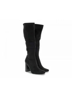 Steve Madden Boot Forified Black Microsuede In Black Micro^Women Boots