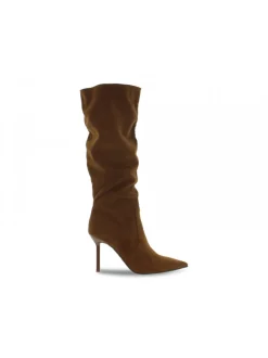 Steve Madden Boot Intruder Brw Stretch In Leather Microfibre^Women Boots