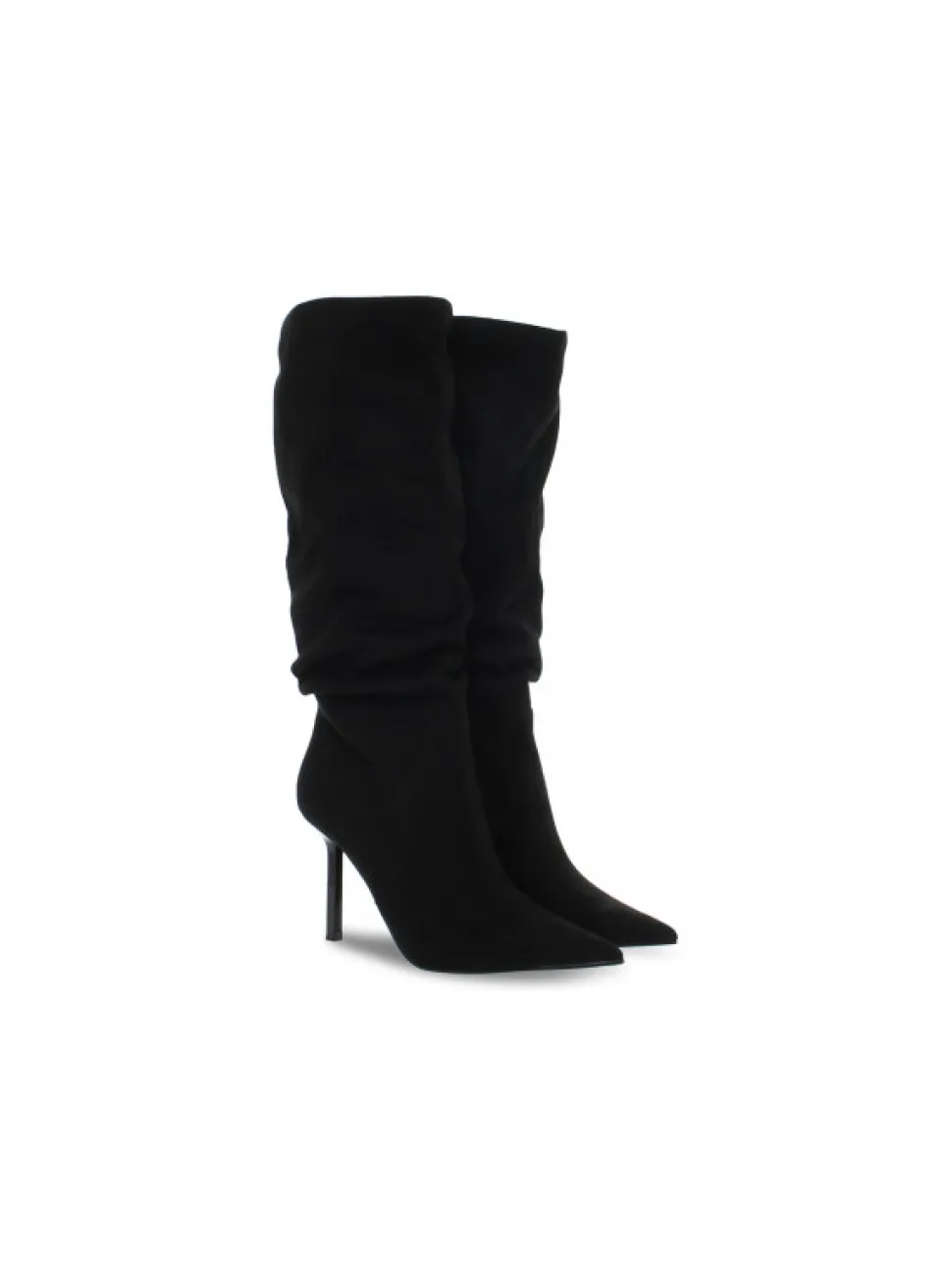 Steve Madden Boot Intruder Blk Stretch In Black Microfibre^Women Boots
