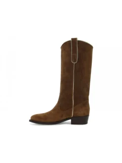 Via Roma 15 Boot Tex Con Sottofiletto In Leather Suede Leather^Women Boots