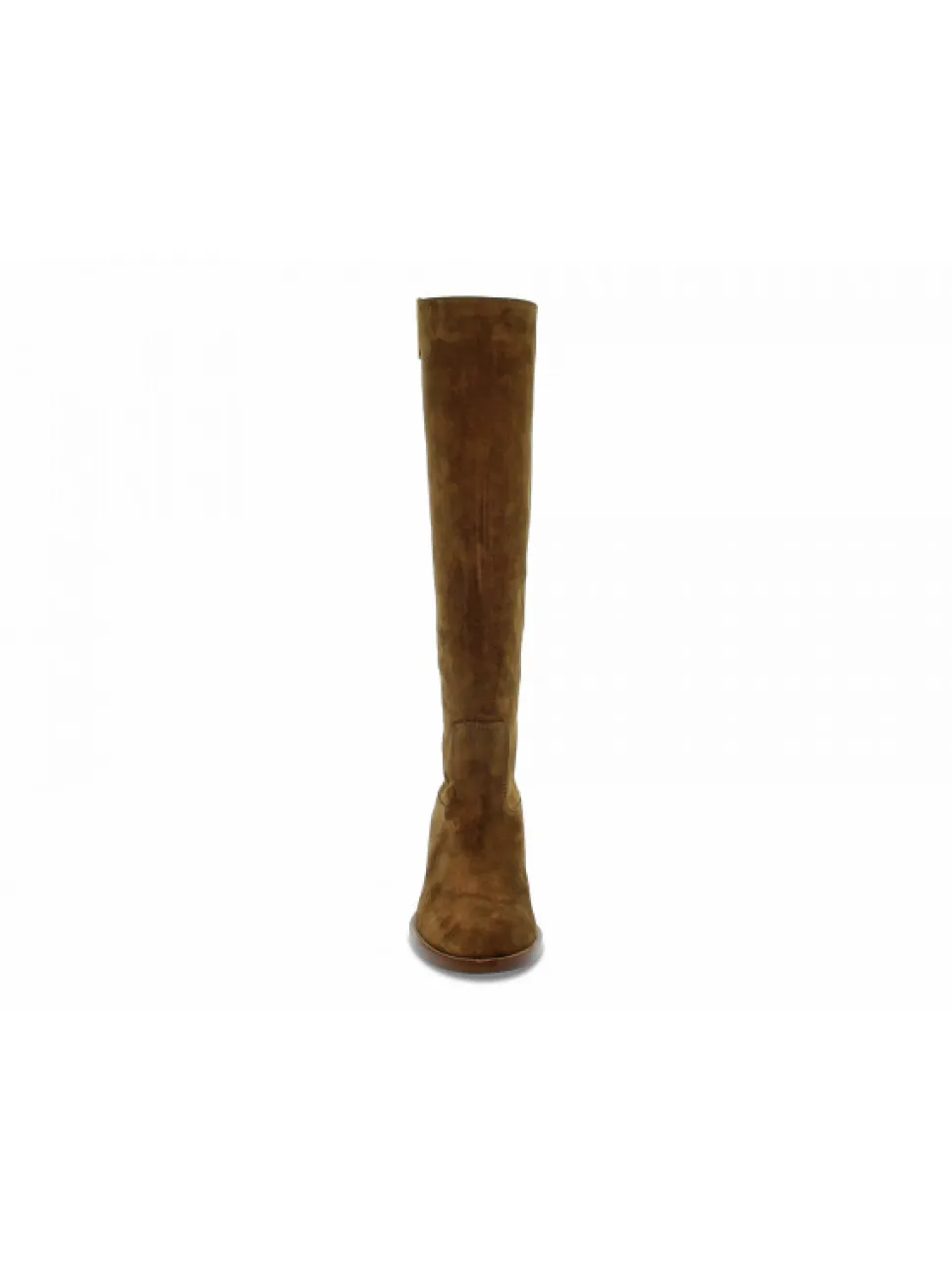 Via Roma 15 Boot Zeppa Interna Logo V Oro Laterale In Leather Suede Leather^Women Boots
