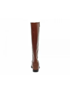 Via Roma 15 Boot Zeppa Interna Logo V Oro Laterale In Leather Leather^Women Boots