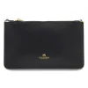 Cuoieria Fiorentina Clutch Alice Pochette Piccola Con Bracciale In Black Leather^Women Clutches