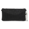 Rebelle Clutch Brighty Pochette Mini Crystal Black In Black Crystal^Women Clutches
