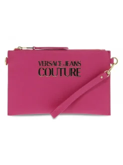 Versace Jeans Couture Clutch Jeans Couture Range L Sketch 9 In Rose Saffiano^Women Clutches