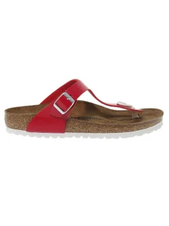 Birkenstock Flat Sandals Gizeh In Leather^Women Flat Sandals
