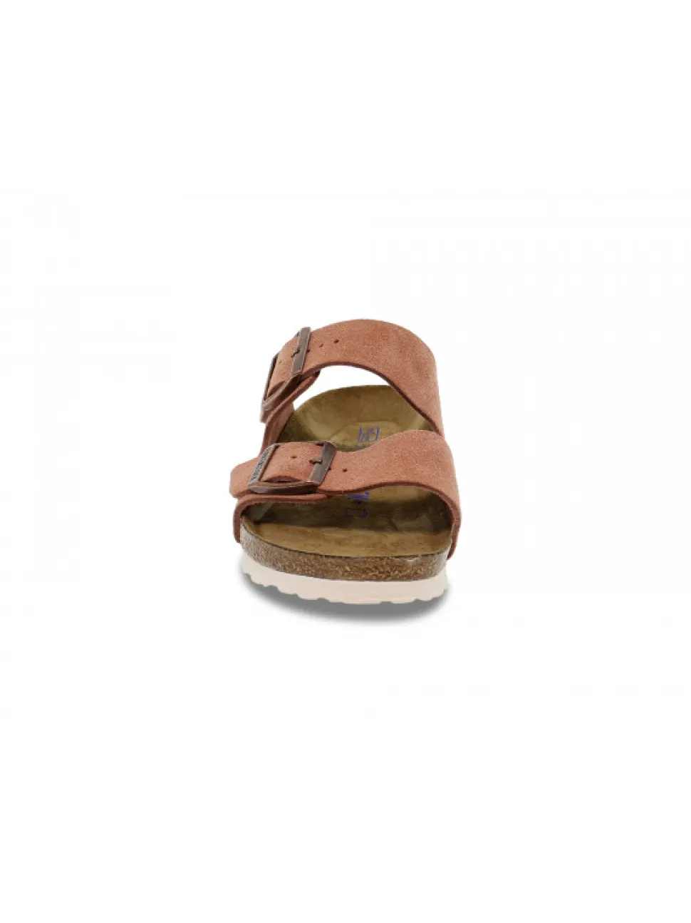 Birkenstock Flat Sandals Arizona In Rose Suede Leather^Women Flat Sandals