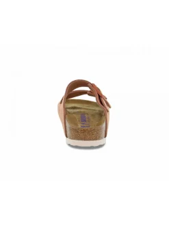 Birkenstock Flat Sandals Arizona In Rose Suede Leather^Women Flat Sandals