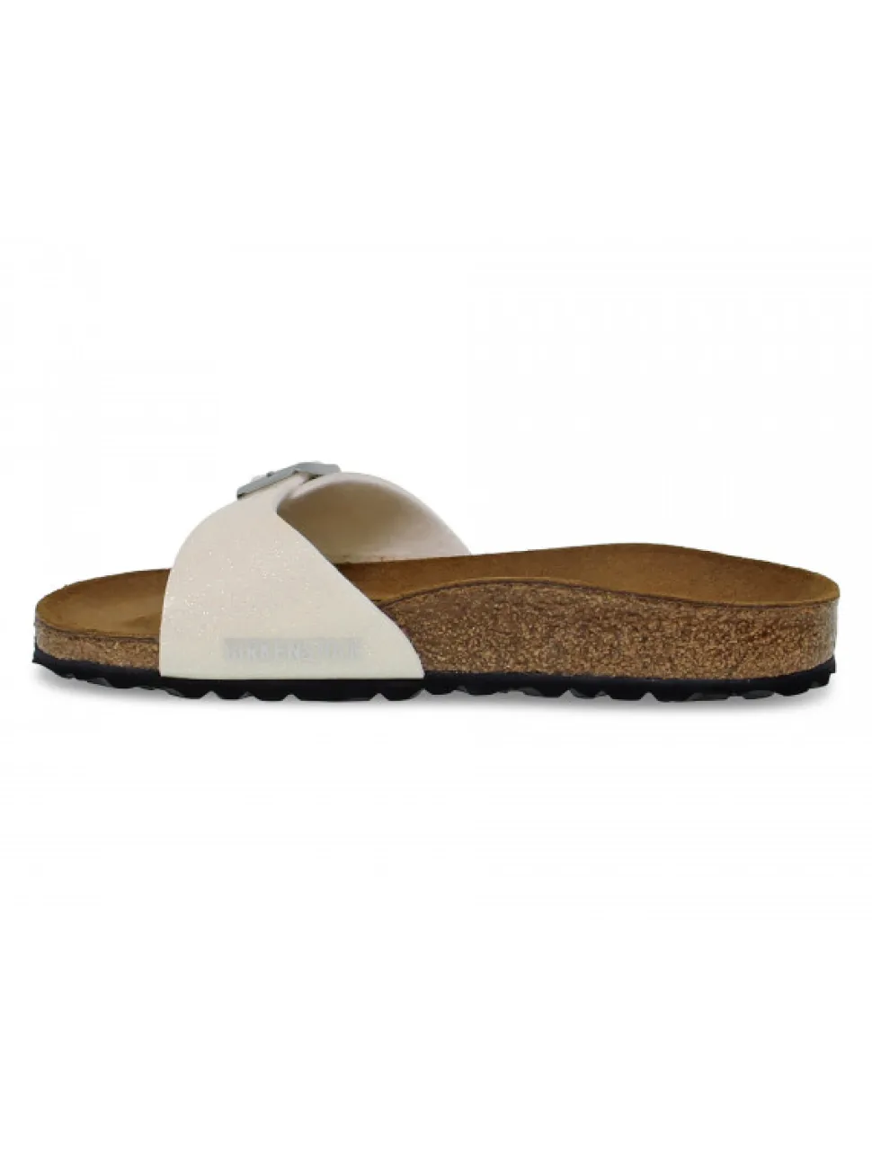Birkenstock Flat Sandals Madrid In Pearl Birkoflor^Women Flat Sandals