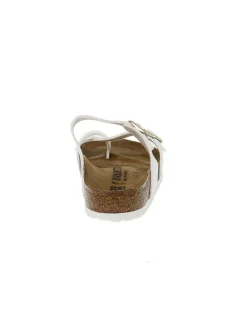 Birkenstock Flat Sandals Mayari In White Birkoflor^Women Flat Sandals