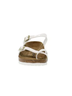 Birkenstock Flat Sandals Mayari In White Birkoflor^Women Flat Sandals