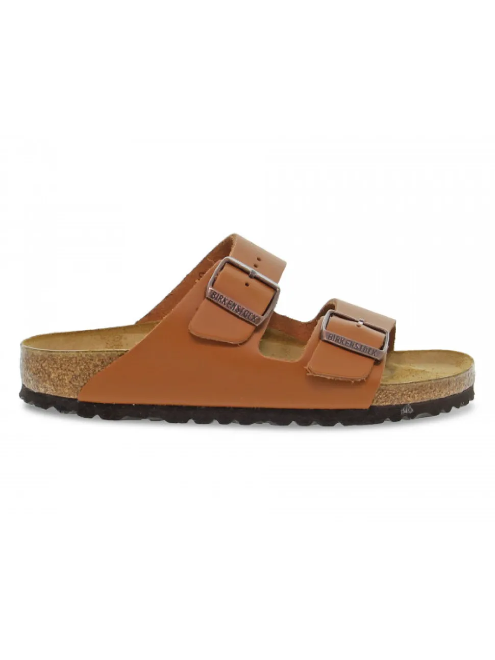 Birkenstock Flat Sandals Arizona In Leather Leather^Women Flat Sandals