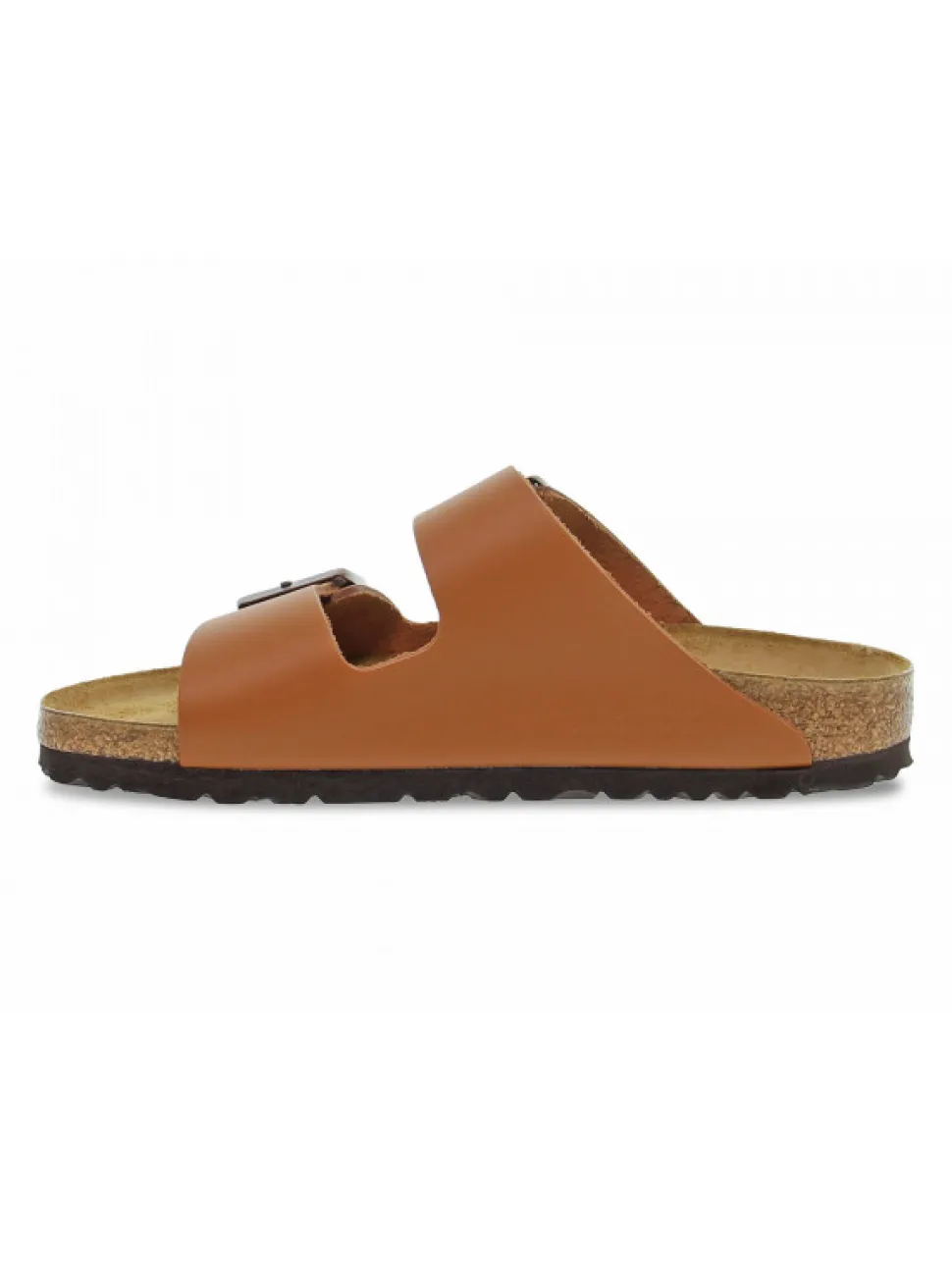 Birkenstock Flat Sandals Arizona In Leather Leather^Women Flat Sandals