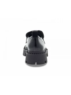 Ash Flat Shoe Genial Jack In Black Brushed^Women Flat Shoes