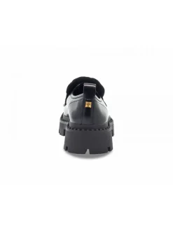 Ash Flat Shoe Genial Stud In Black Brushed^Women Flat Shoes