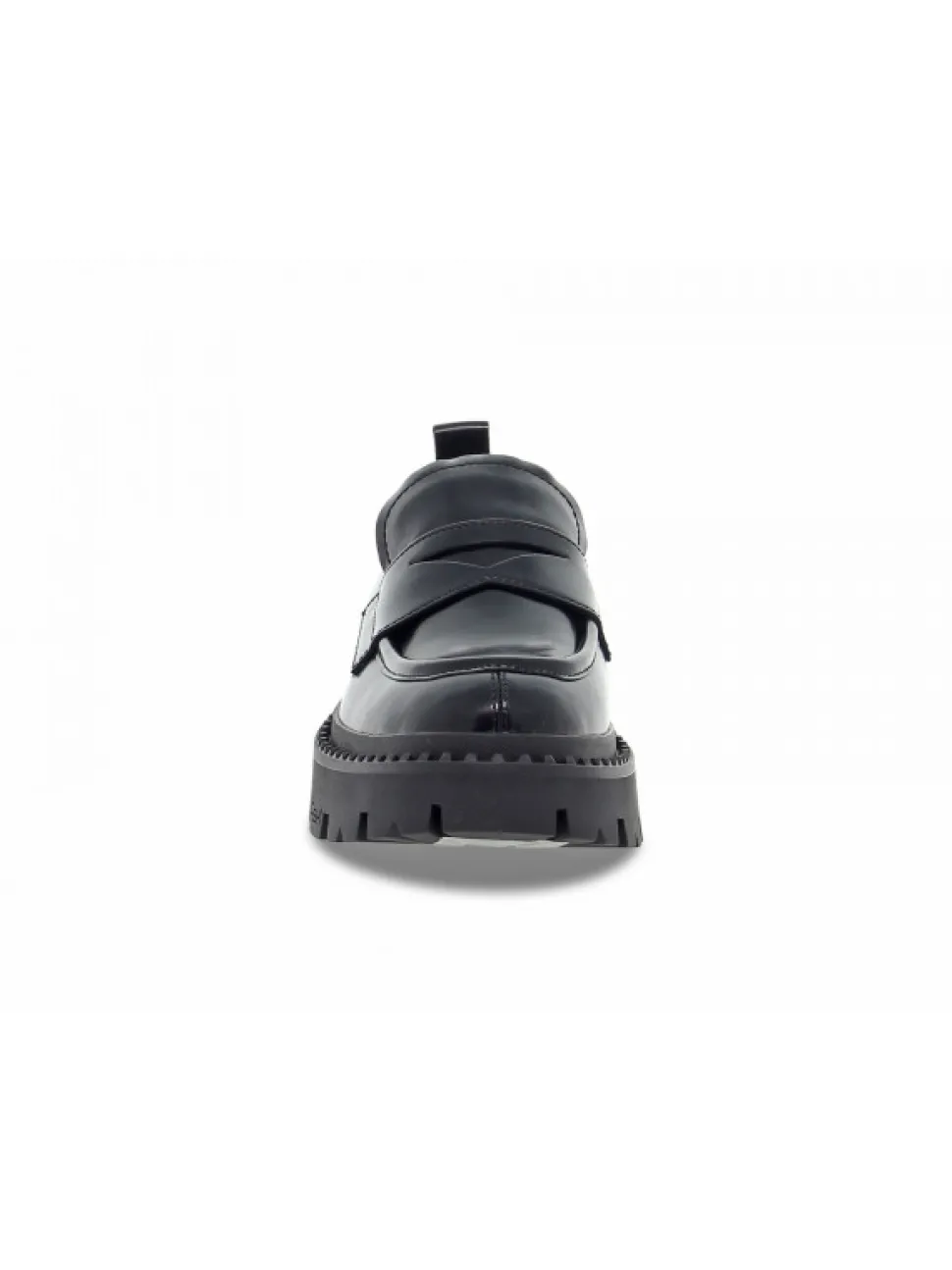 Ash Flat Shoe Genial Stud In Black Brushed^Women Flat Shoes