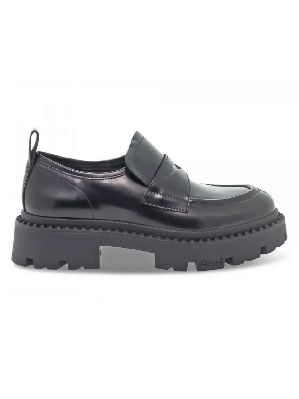 Ash Flat Shoe Plato' In Black Brushed^Women Flat Shoes