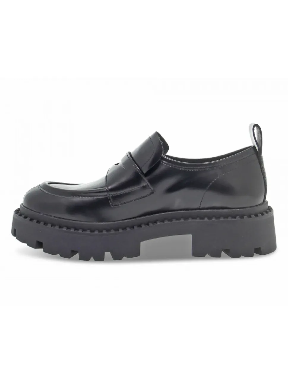 Ash Flat Shoe Plato' In Black Brushed^Women Flat Shoes