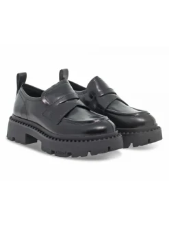 Ash Flat Shoe Plato' In Black Brushed^Women Flat Shoes