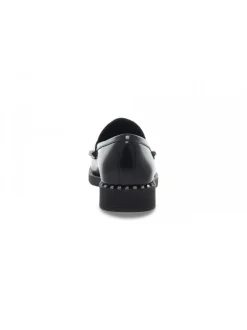 Ash Flat Shoe Whisper Studs In Black Brushed^Women Flat Shoes