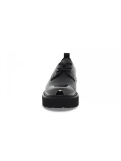 Cult Flat Shoe Slash 3041 Low W In Black Leather^Women Flat Shoes