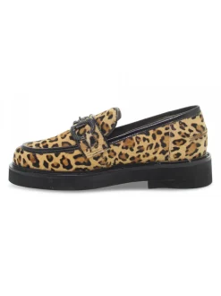 Emanuèlle Vee Flat Shoe Emanuelle Vee Mocassino Pony-Harrods In Leopard Print Printed^Women Flat Shoes