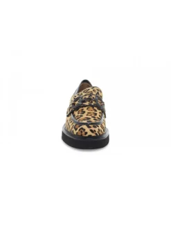 Emanuèlle Vee Flat Shoe Emanuelle Vee Mocassino Pony-Harrods In Leopard Print Printed^Women Flat Shoes
