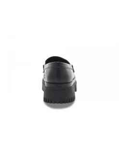 Emanuèlle Vee Flat Shoe Emanuelle Vee Mocassino Gucci In Black Leather^Women Flat Shoes