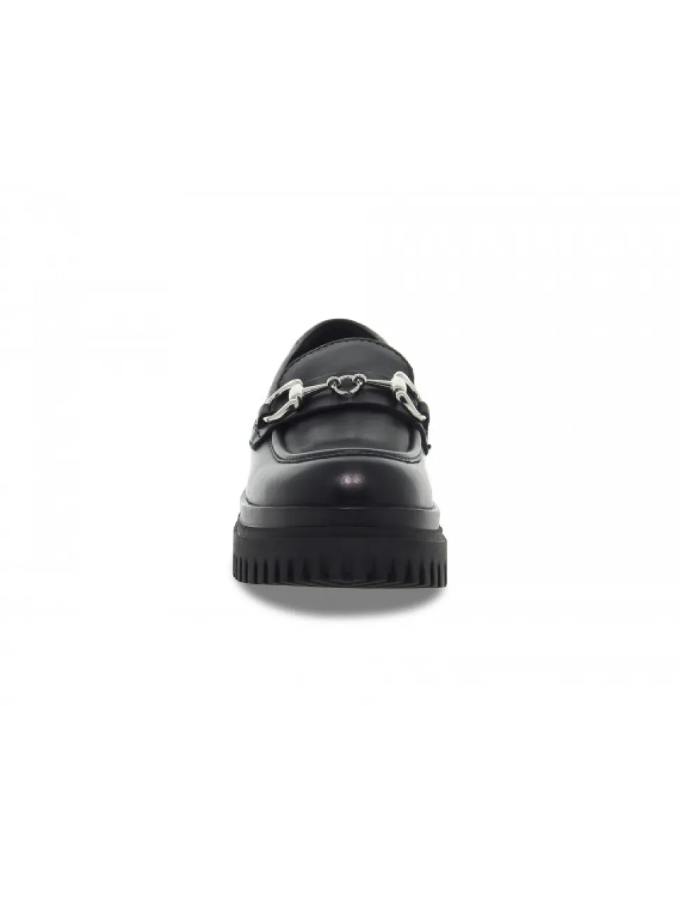 Emanuèlle Vee Flat Shoe Emanuelle Vee Mocassino Gucci In Black Leather^Women Flat Shoes