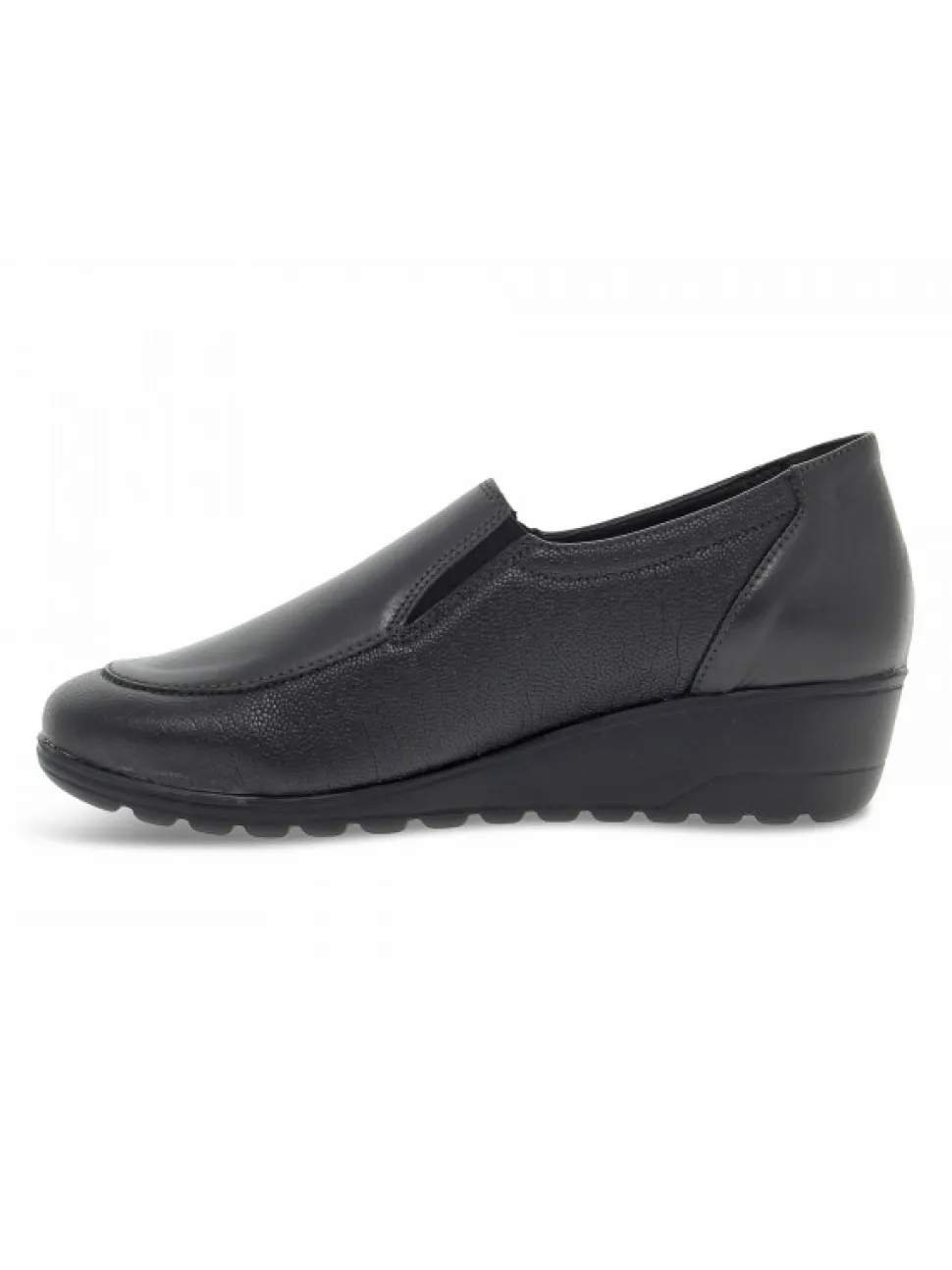 Mephisto Flat Shoe Bertina Ginevra Mobils Ergonomic In Black Leather^Women Flat Shoes
