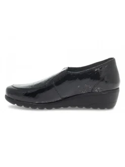 Mephisto Flat Shoe Bertrane Mobils Ergonomic In Black Printed^Women Flat Shoes