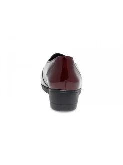 Mephisto Flat Shoe Bertrane Mobils Ergonomic In Bordeaux Paint^Women Flat Shoes