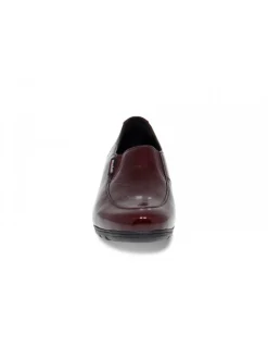 Mephisto Flat Shoe Bertrane Mobils Ergonomic In Bordeaux Paint^Women Flat Shoes