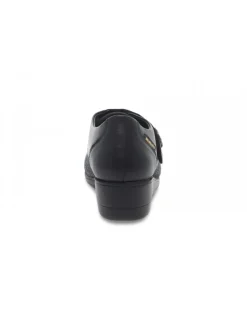 Mephisto Flat Shoe Branda Mobils Ergonomic In Black Laminate^Women Flat Shoes