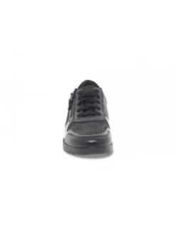 Mephisto Flat Shoe Iasmina Silk In Black Leather^Women Flat Shoes