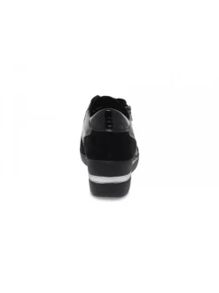 Mephisto Flat Shoe Patrizia Mobils Ergonomic In Black Suede Leather^Women Flat Shoes