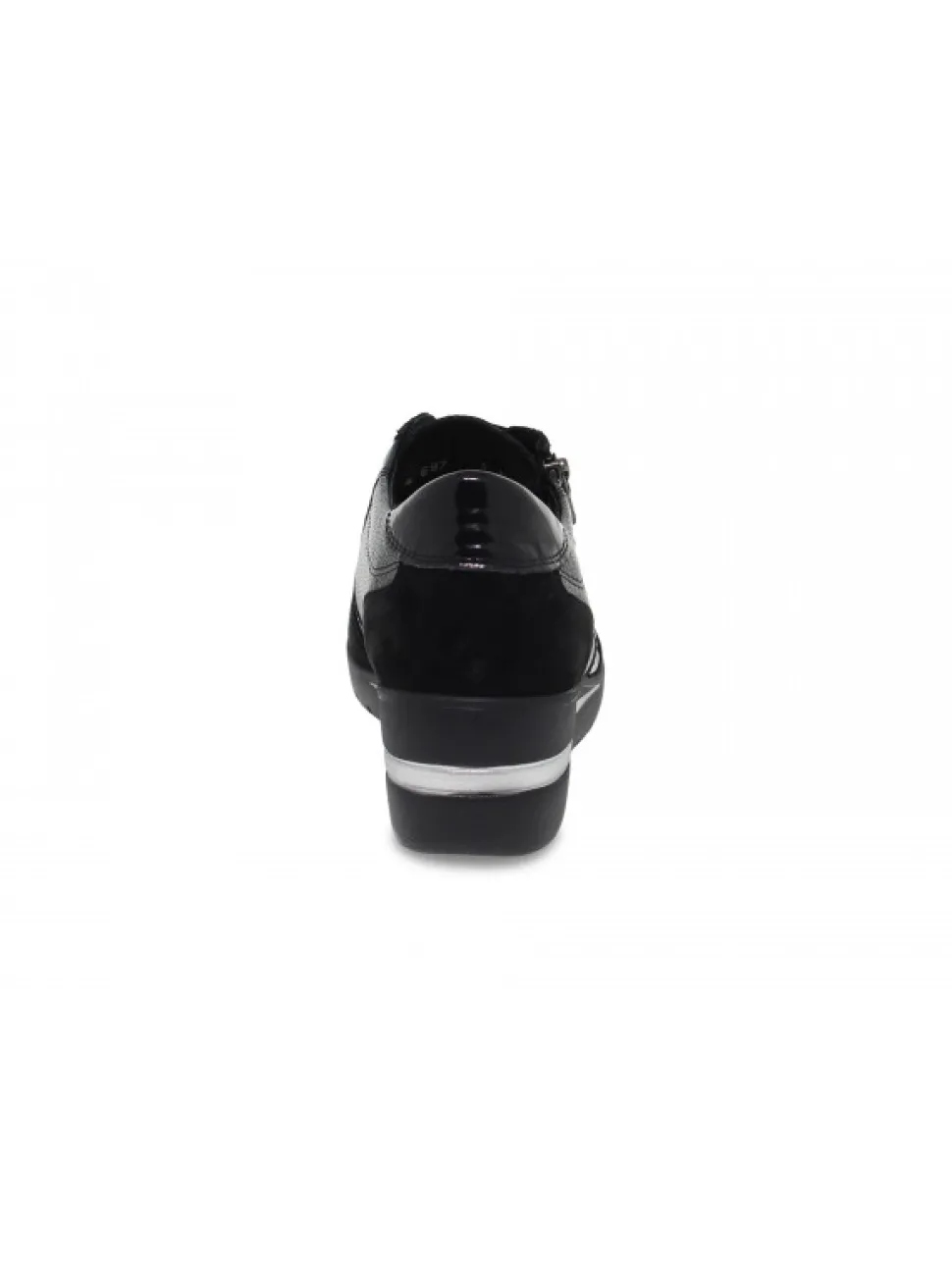 Mephisto Flat Shoe Patrizia Mobils Ergonomic In Black Suede Leather^Women Flat Shoes