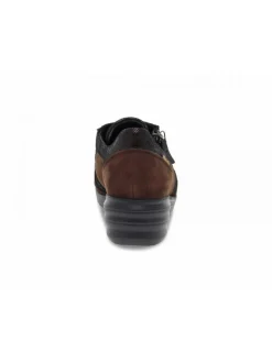 Mephisto Flat Shoe Sanah Mobils Ergonomic In Brown Suede Leather^Women Flat Shoes