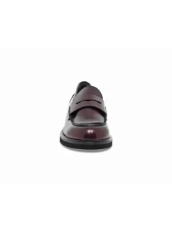 Poesie Veneziane Flat Shoe Stile Inglese College In Bordeaux Brushed^Women Flat Shoes