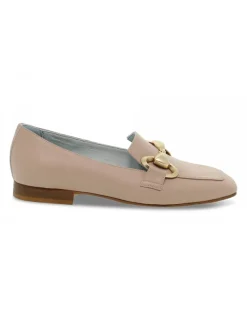 Poesie Veneziane Flat Shoe Gucci New Dandy Square In Meat Leather^Women Flat Shoes