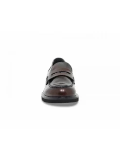 Poesie Veneziane Flat Shoe Stile Inglese College In Cognac Brushed^Women Flat Shoes