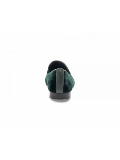Poesie Veneziane Flat Shoe Gucci Dandy Mocassino In Green Velvet^Women Flat Shoes