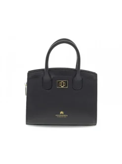 Cuoieria Fiorentina Handbag Bella Micro Tote Bag In Black Saffiano^Women Handbags