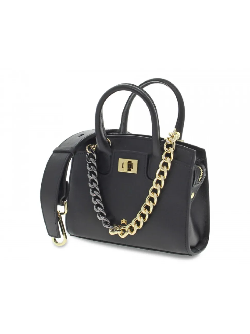 Cuoieria Fiorentina Handbag Bella Micro Tote Bag In Black Saffiano^Women Handbags