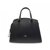 Cuoieria Fiorentina Handbag Alice Big Tote Bag Pentagonale Con Interno Foderato In Black Saffiano^Women Handbags
