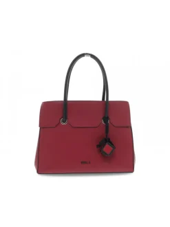Rebelle Handbag Azzurra Birkin M Ruga In Bordeaux Leather^Women Handbags