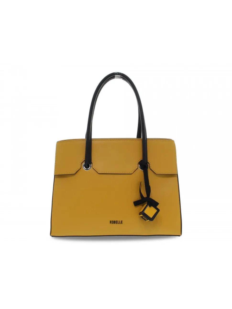 Rebelle Handbag Azzurra Birkin M Ruga In Mustard Leather^Women Handbags