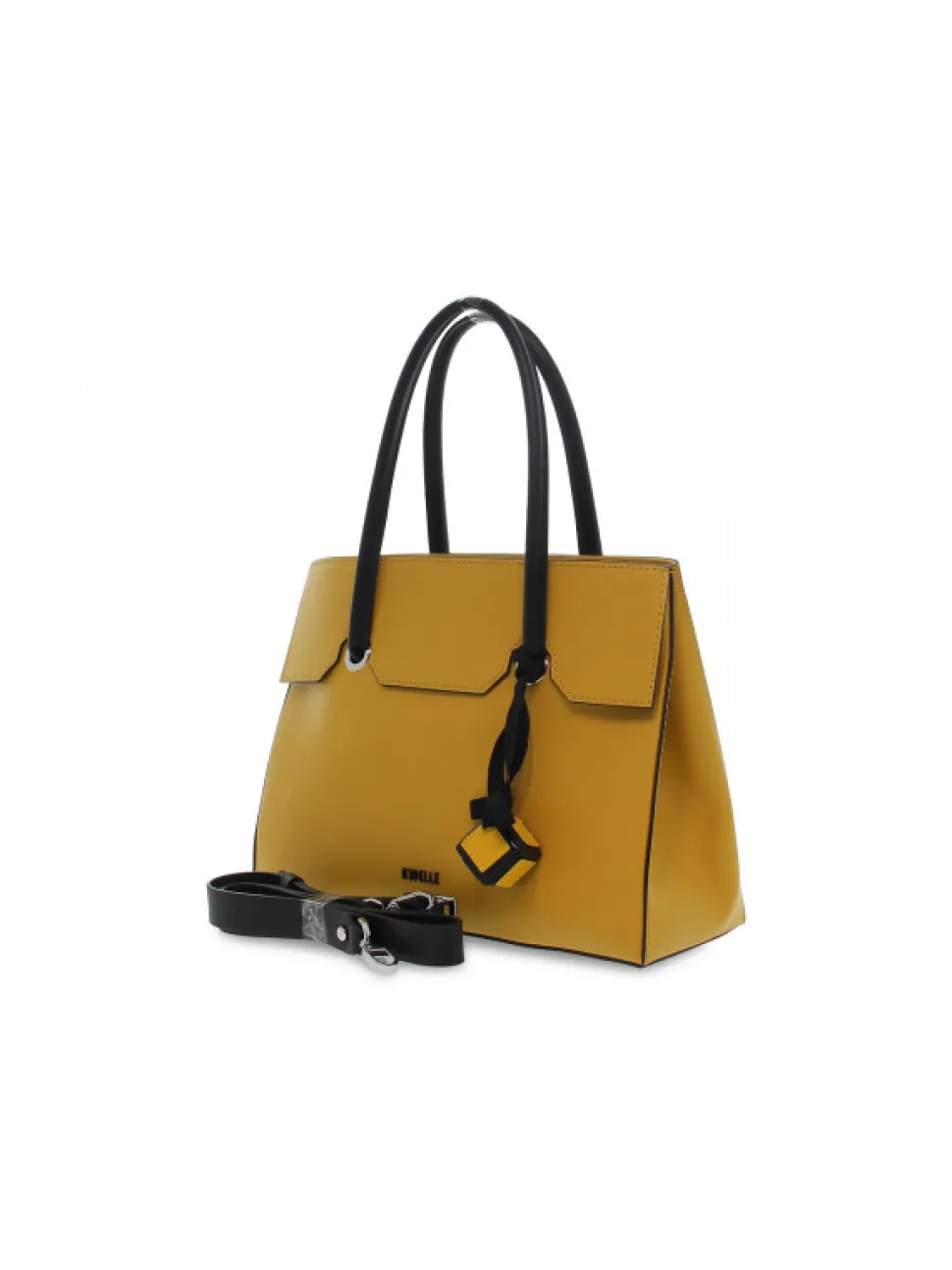 Rebelle Handbag Azzurra Birkin M Ruga In Mustard Leather^Women Handbags